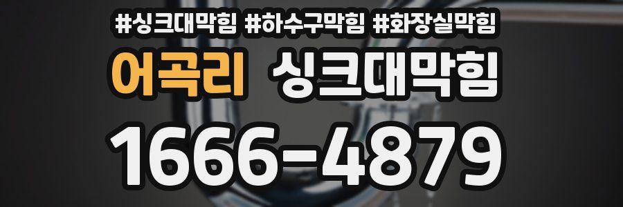 싱크대막힘