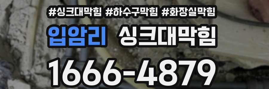 싱크대막힘