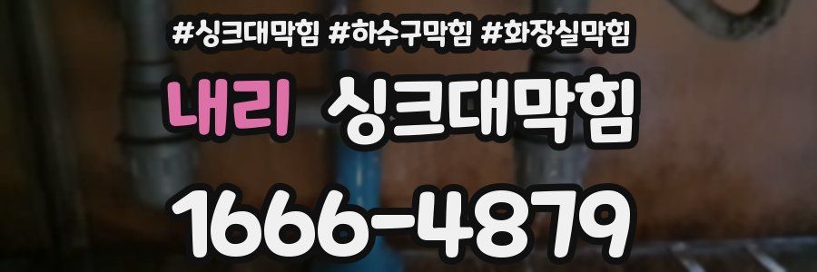 싱크대막힘