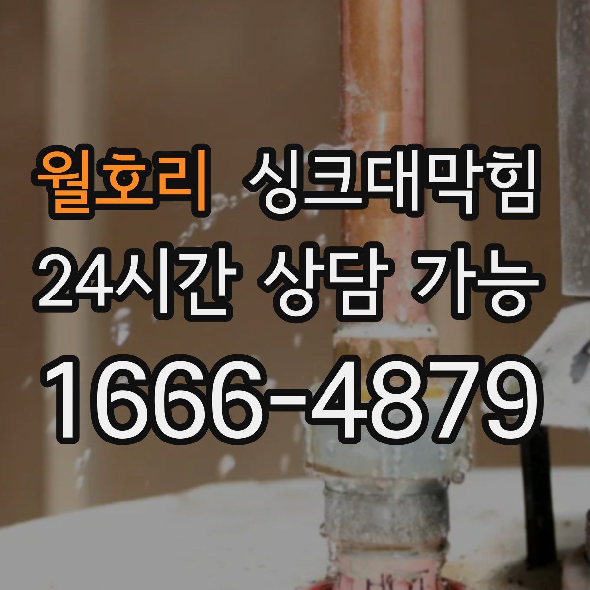 월호리 싱크대막힘