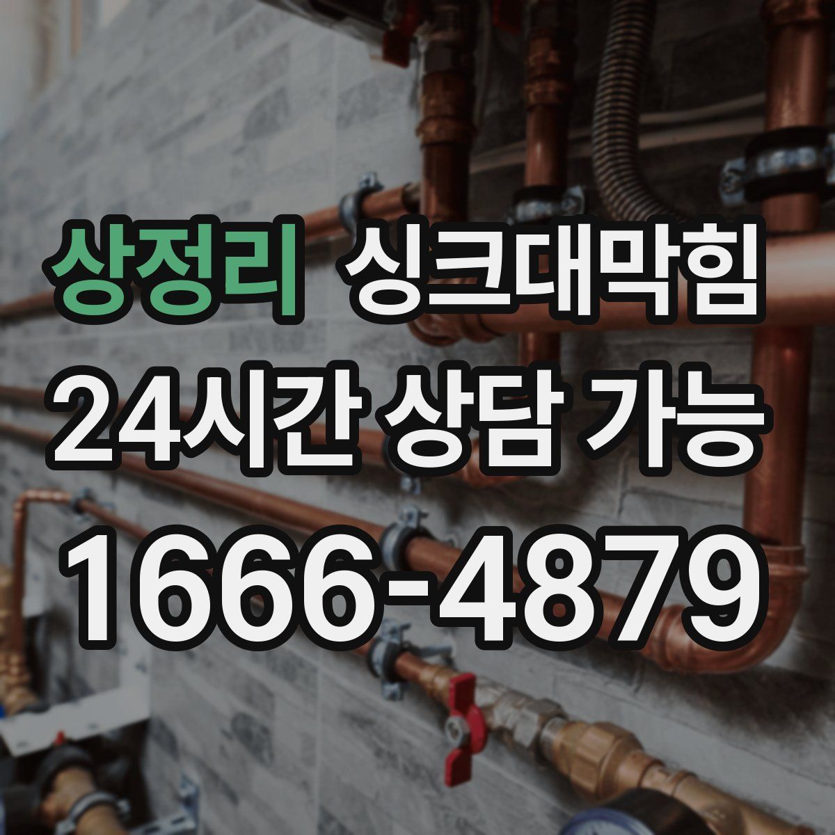 상정리 싱크대막힘