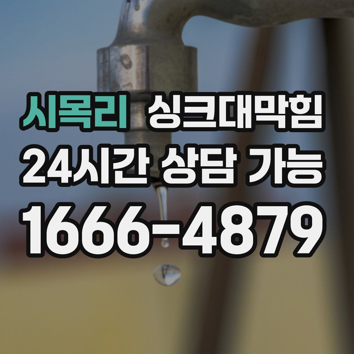 시목리 싱크대막힘