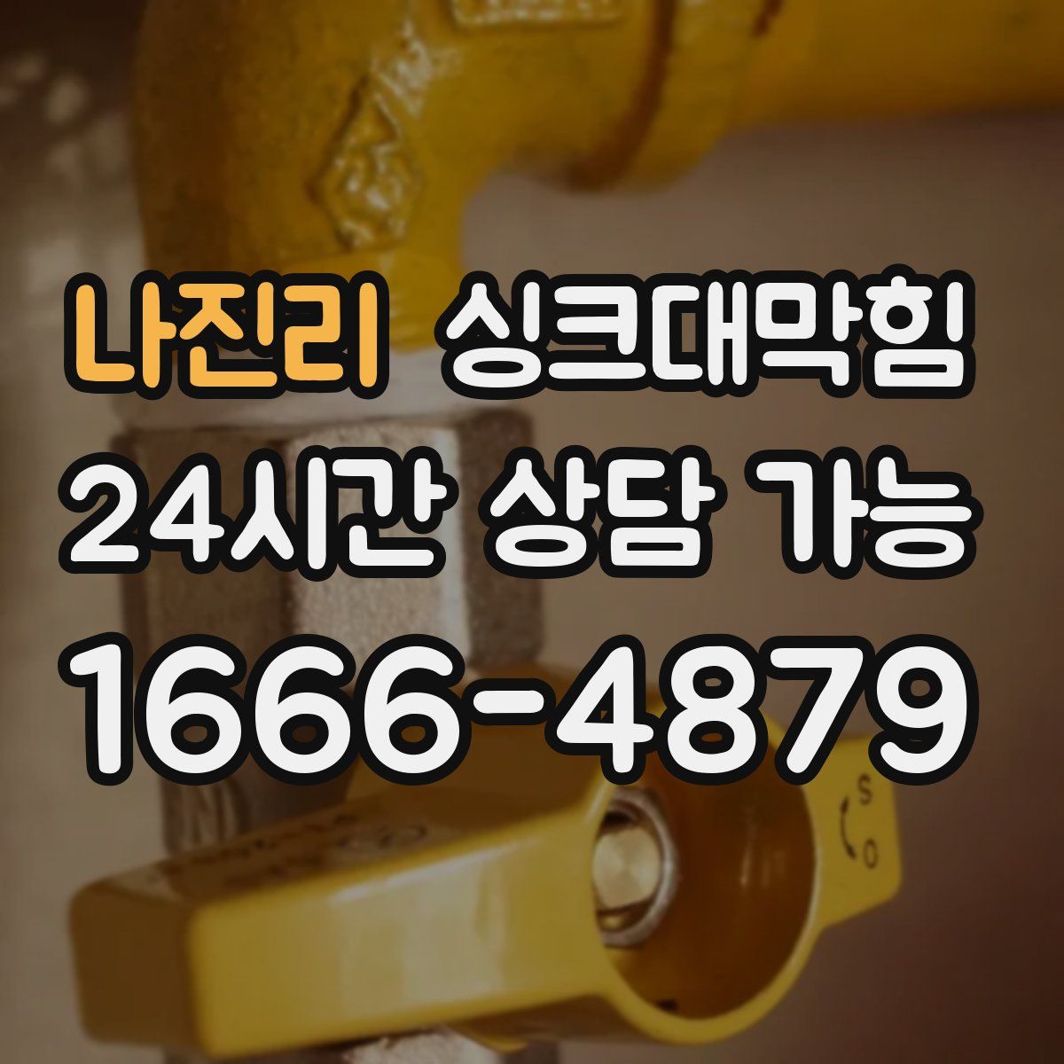 나진리 싱크대막힘