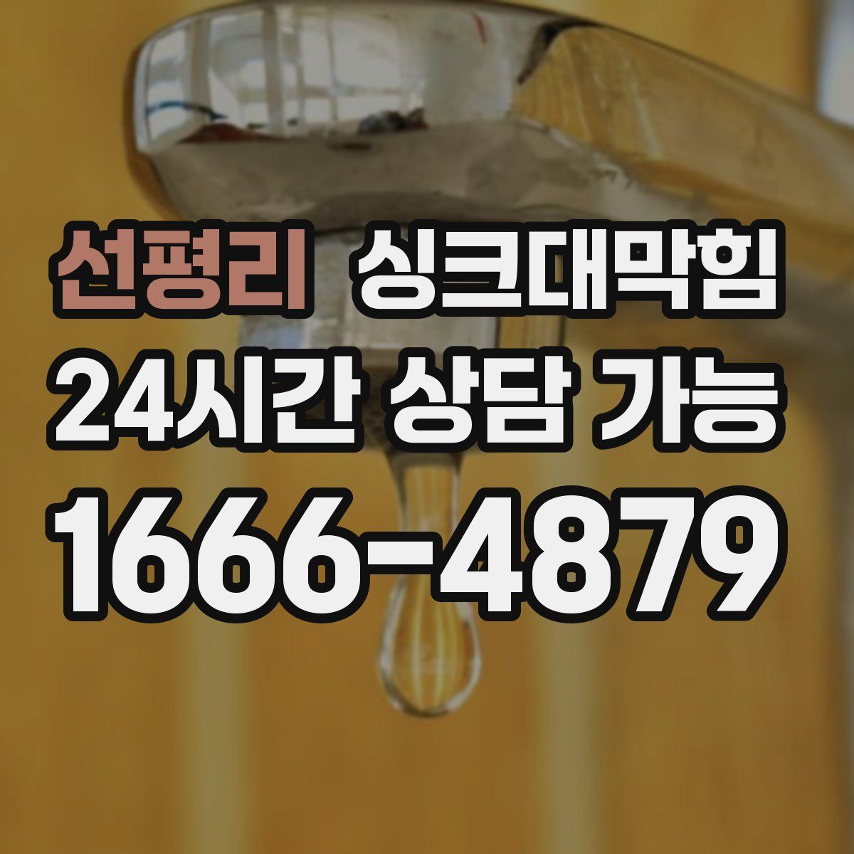 선평리 싱크대막힘