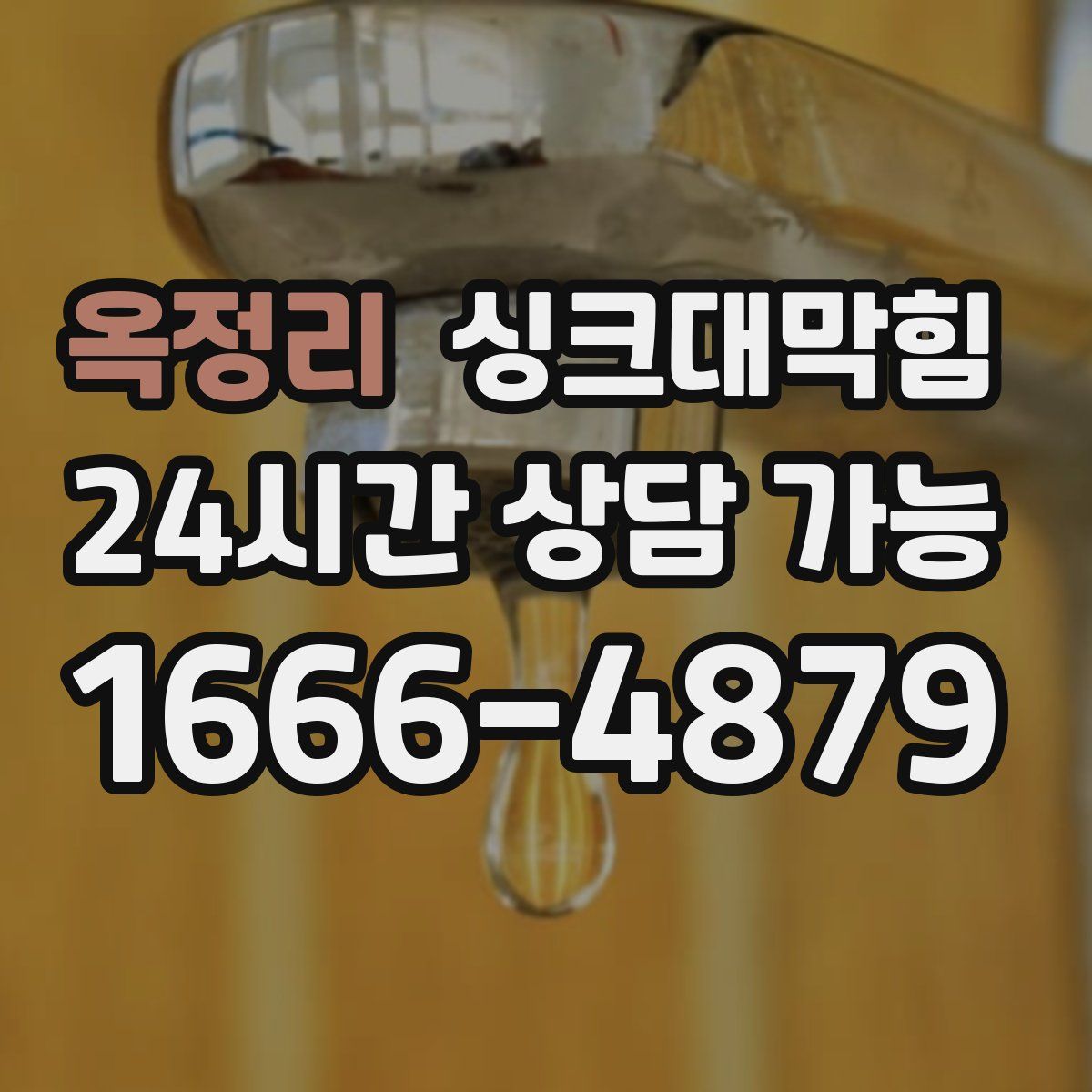 옥정리 싱크대막힘