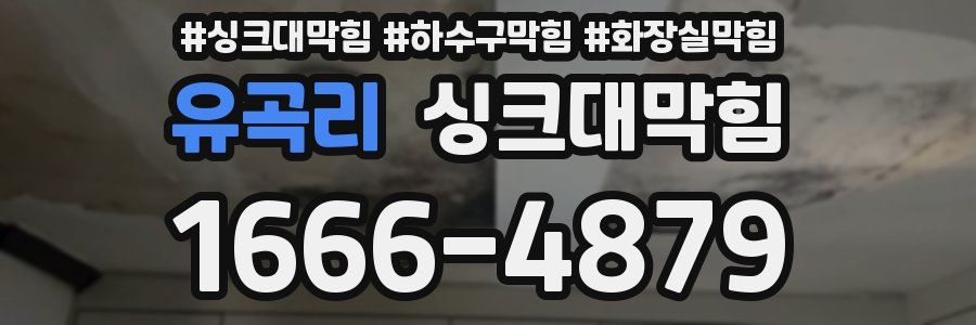 싱크대막힘