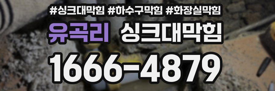 싱크대막힘