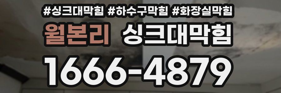 싱크대막힘