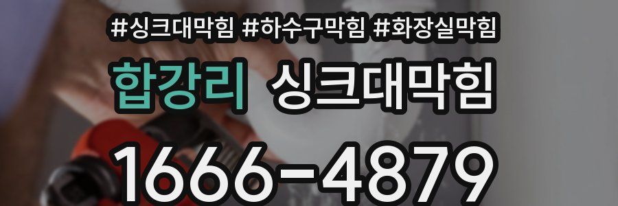 싱크대막힘