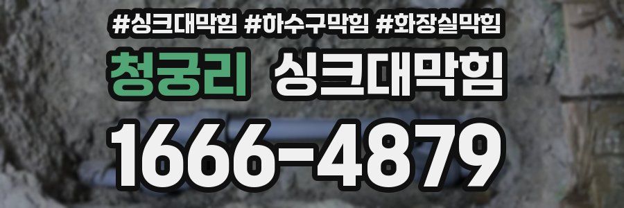 싱크대막힘
