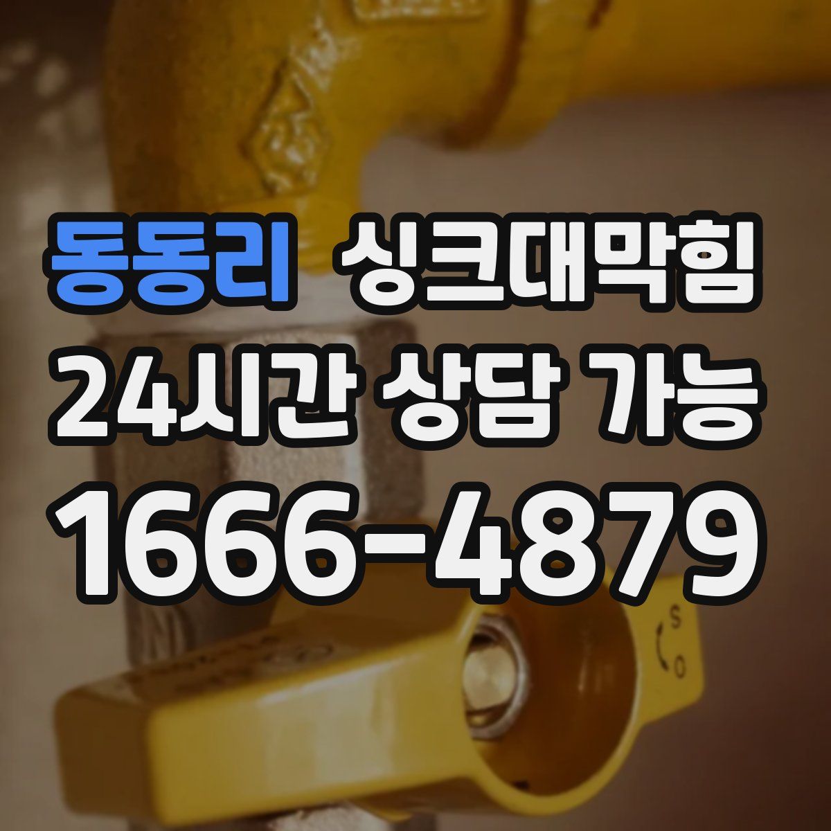 동동리 싱크대막힘