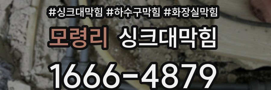 싱크대막힘
