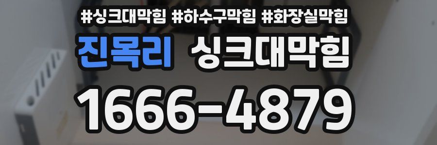 싱크대막힘