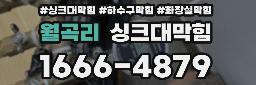 싱크대막힘