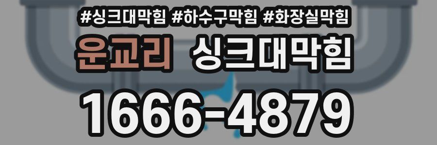 싱크대막힘