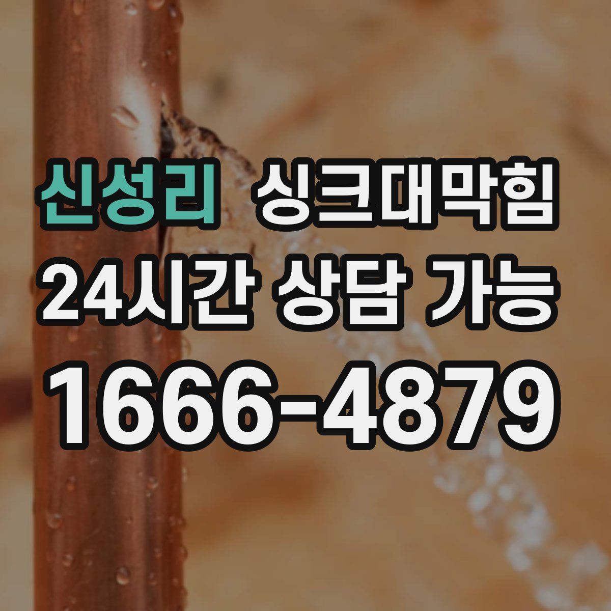 신성리 싱크대막힘