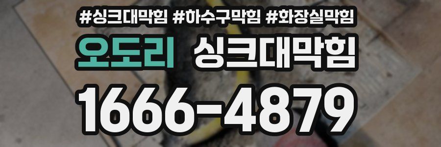 싱크대막힘
