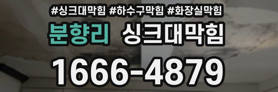 싱크대막힘