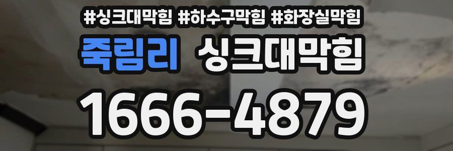 싱크대막힘