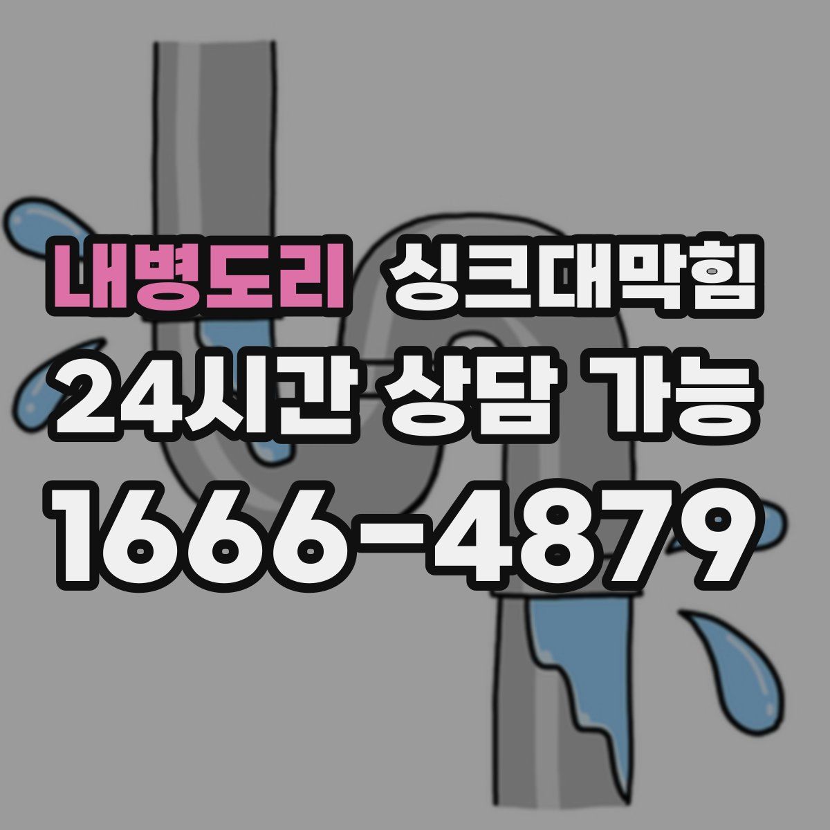 내병도리 싱크대막힘