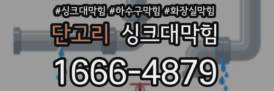 싱크대막힘