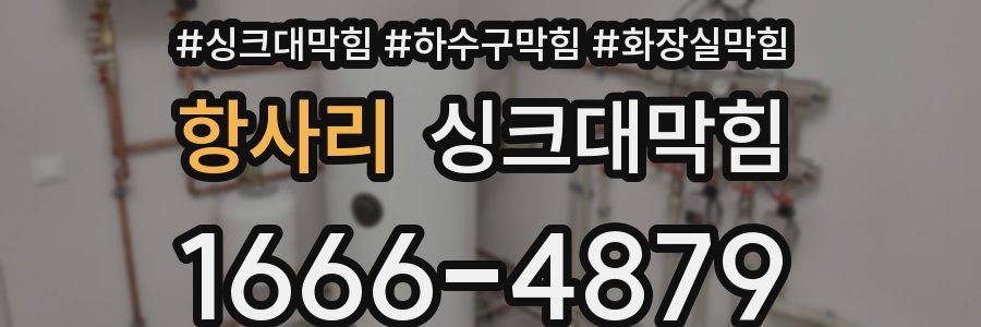 싱크대막힘