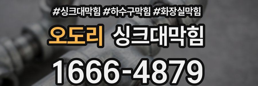 싱크대막힘