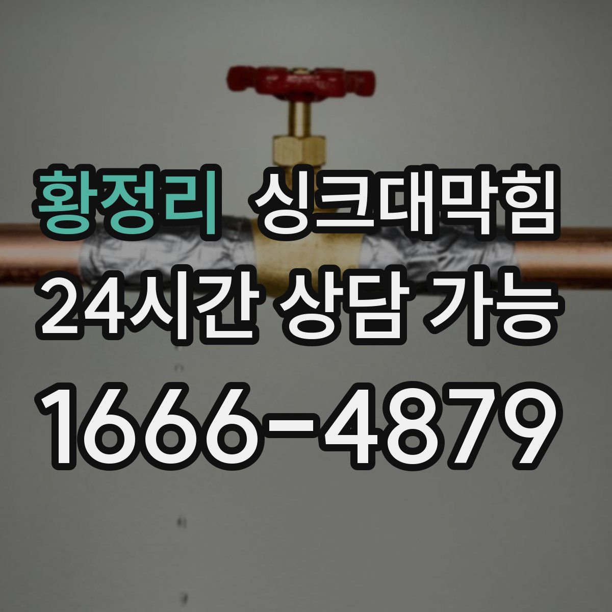 황정리 싱크대막힘