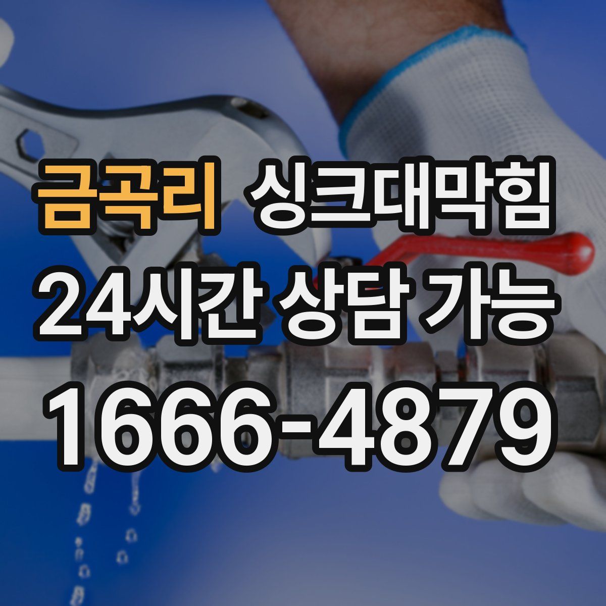 금곡리 싱크대막힘