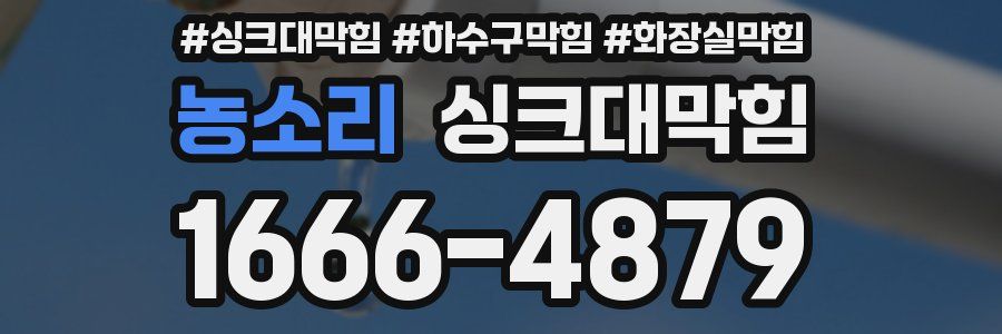싱크대막힘
