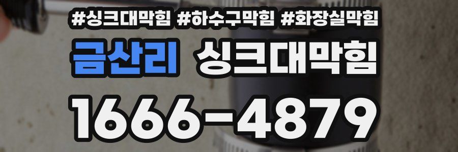 싱크대막힘