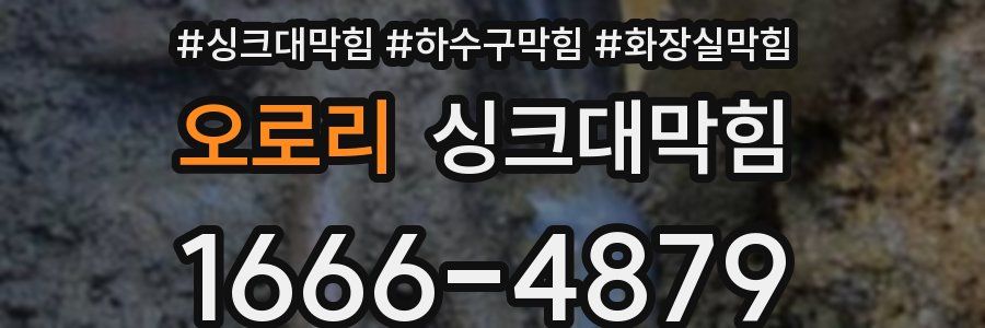 싱크대막힘