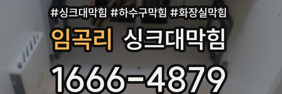 싱크대막힘