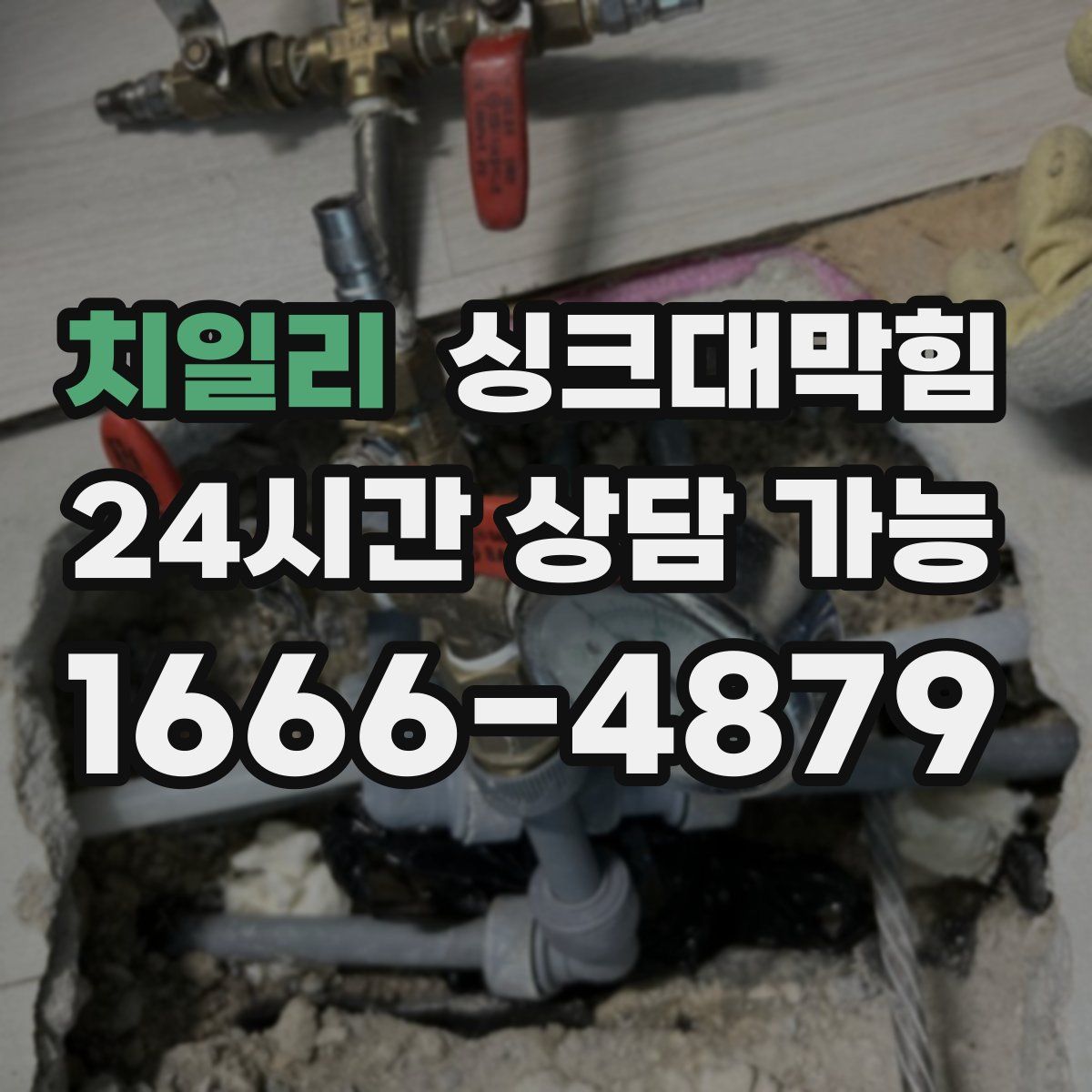 치일리 싱크대막힘