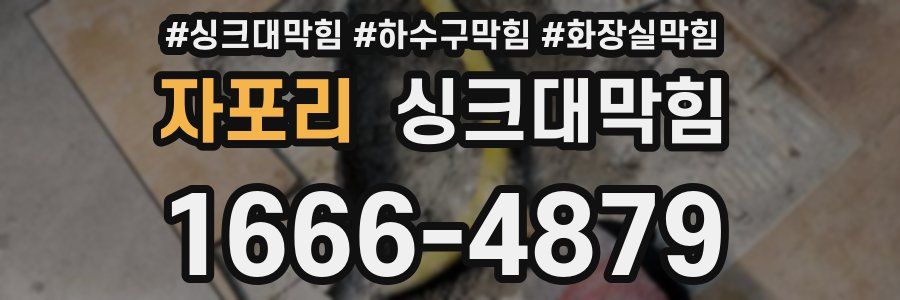 싱크대막힘