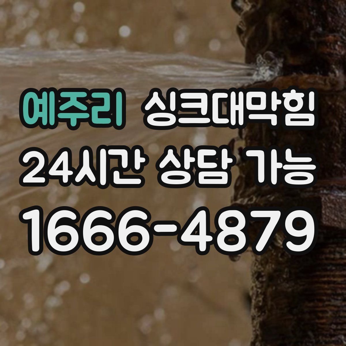 예주리 싱크대막힘