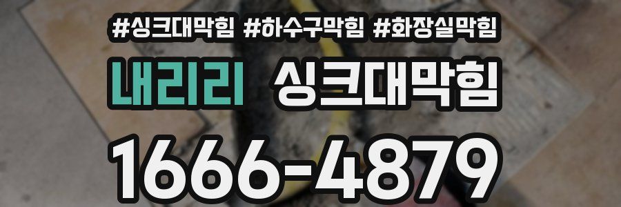 싱크대막힘