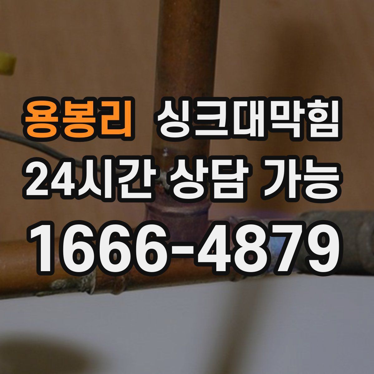 용봉리 싱크대막힘