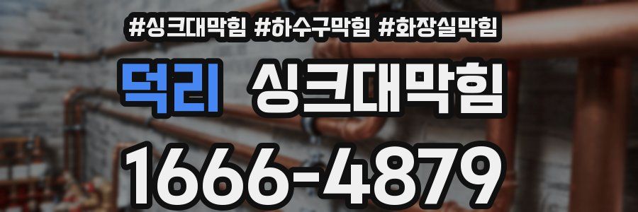 싱크대막힘
