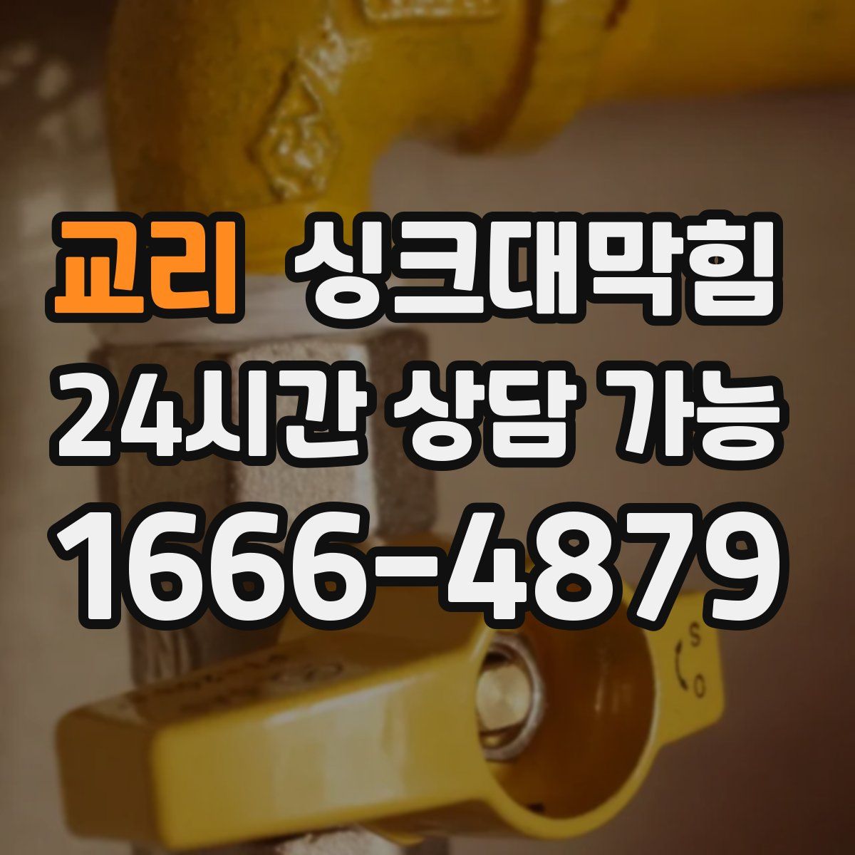 교리 싱크대막힘