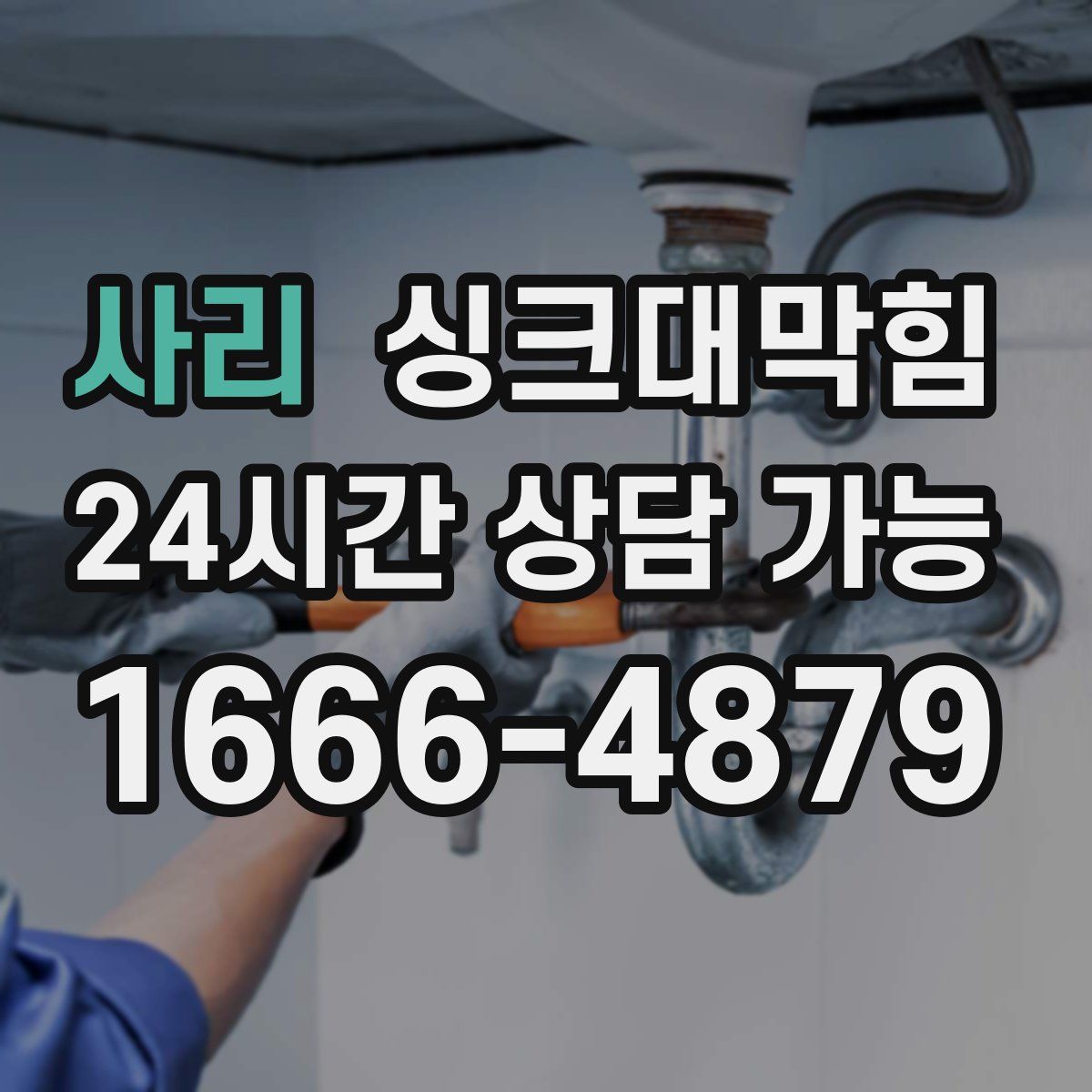사리 싱크대막힘