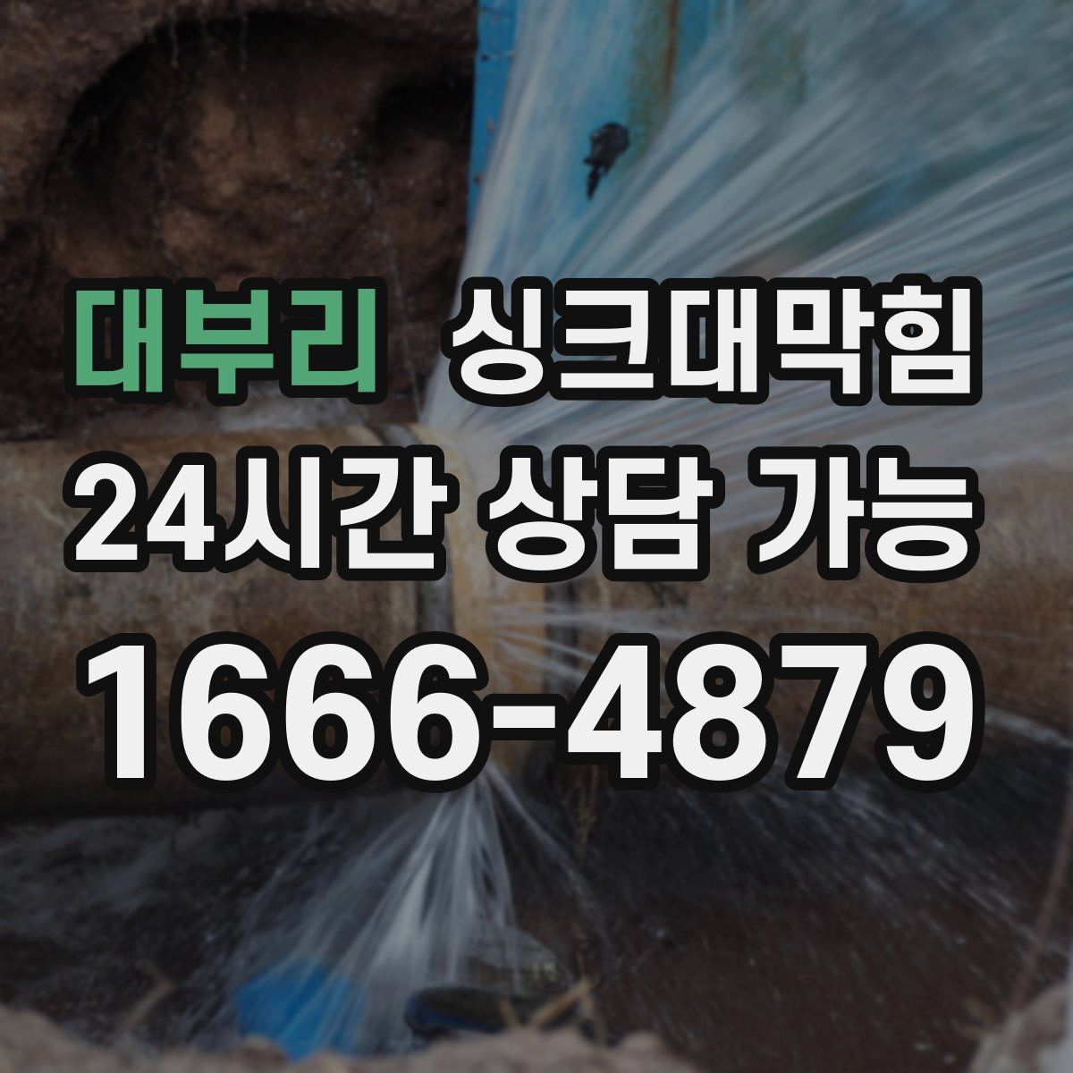 대부리 싱크대막힘