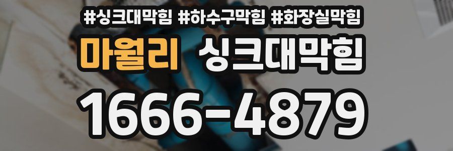 싱크대막힘