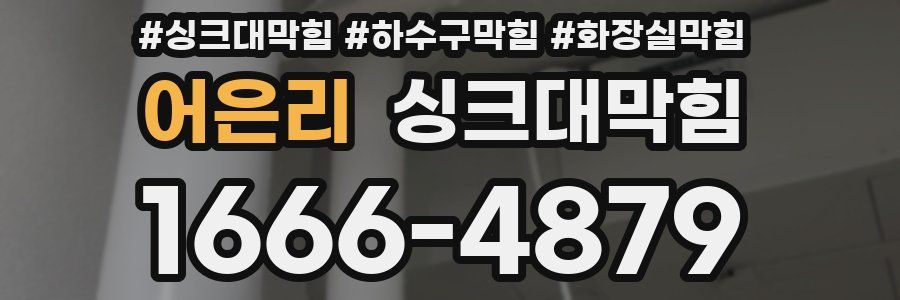 싱크대막힘