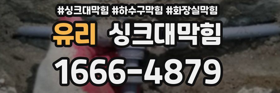 싱크대막힘