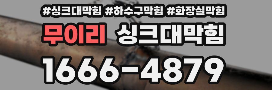 싱크대막힘
