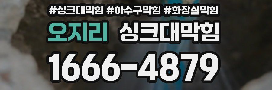 싱크대막힘