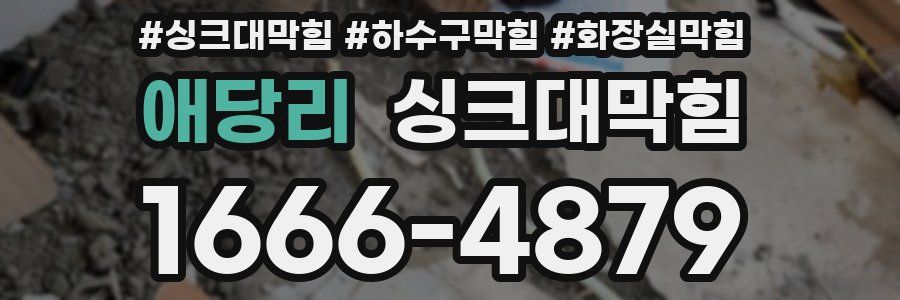 싱크대막힘