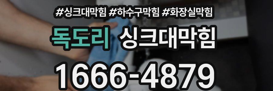 싱크대막힘