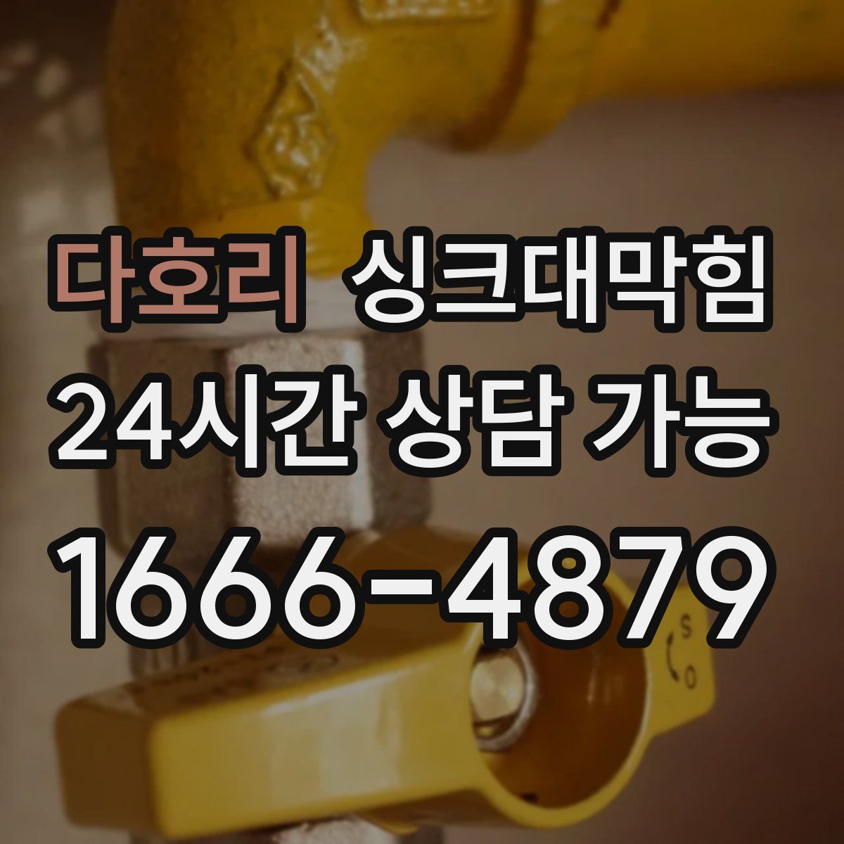 다호리 싱크대막힘